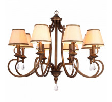 Подвесная люстра Arte Lamp Castello A6016LM-8BG