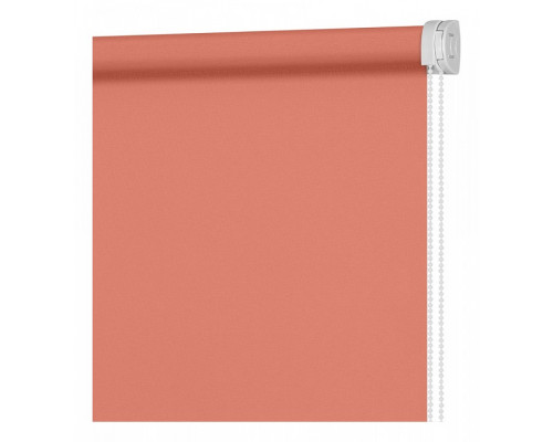 Штора рулонная (70x160 см) Плайн Коралловый