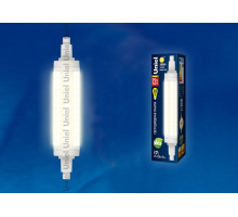 Лампа светодиодная Uniel LED-J118 R7s 12Вт 3000K LED-J118-12W/WW/R7s/CL PLZ06WH картон