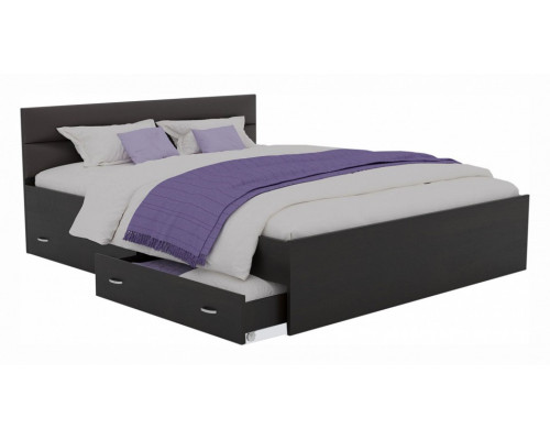 Кровать двуспальная Виктория-МБ с матрасом PROMO 2000x1600