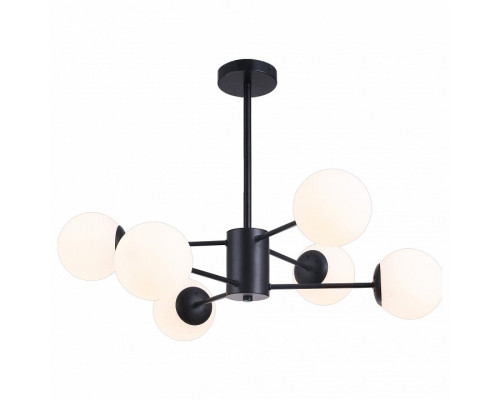 Люстра на штанге Natali Kovaltseva Alto ALTO 75141/6C BLACK