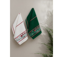 Набор из NONE полотенец для кухни (30x50 см) Christmas