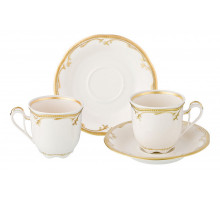 Набор из 2 чайных пар Rubin Cream 662-674