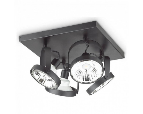 Спот Ideal Lux Glim GLIM PL4 SQUARE NERO