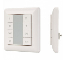 Панель-диммера клавишная накладная Arlight Knob SR-2402K8-DT8-G1-UP (DALI, MIX)