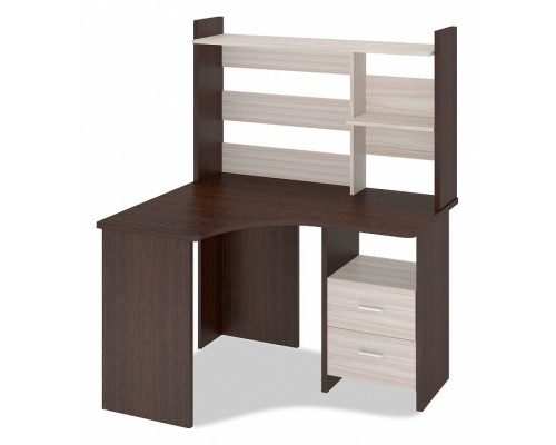 Стол компьютерный Домино Лайт СКЛ-Угл120+НКЛ-120