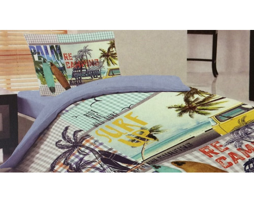 Постельное белье полутораспальное Beach