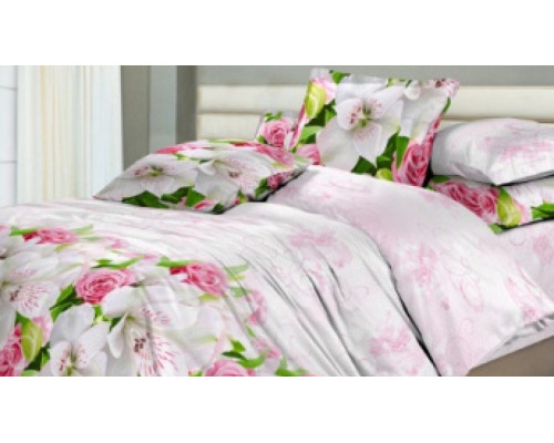 Постельное белье полутораспальное Нежный букет
