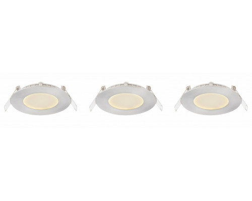 Комплект из 3 встраиваемых светильников Globo Alid 12370N-3