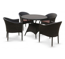 Набор уличный T190A/Y350A-W53-D90 Brown 4Pcs