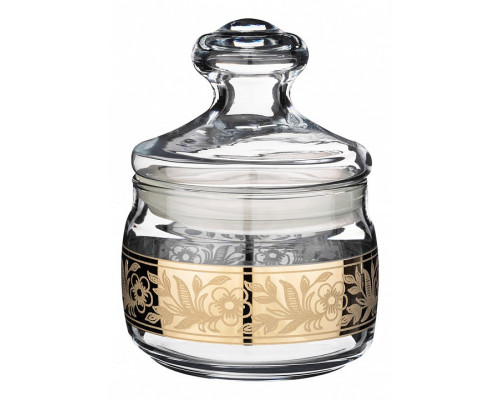 Банка для пищевых продуктов (420 мл) Золотые Цветы 194-463