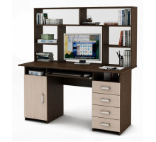 Стол компьютерный Лайт-7К СН