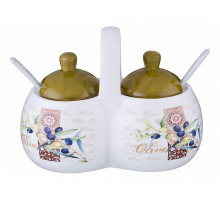 Банка для пищевых продуктов (17х10х13 см) Оливки 358-1341