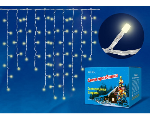 Бахрома световая Uniel ULD-B1805 ULD-B1805-048/DTA WARM WHITE IP20