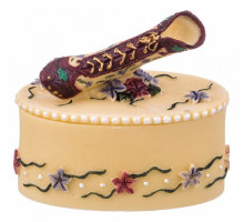 Шкатулка декоративная Туфелька 390-1221