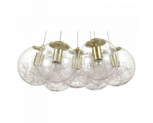 Потолочная люстра Ideal Lux Mapa Sat MAPA SAT SP7 OTTONE