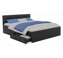 Кровать двуспальная Виктория ЭКО-П с матрасом ГОСТ 2000x1800