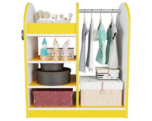 Стеллаж комбинированный Юниор Оранжевая Корова