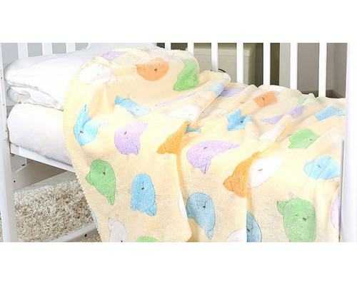 Плед (100x118 см) Разноцветные кошки