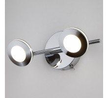 Бра Eurosvet Rоund 20002/2 хром 10W