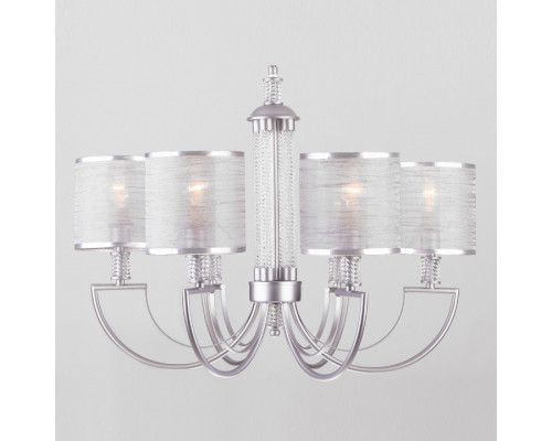 Подвесная люстра Eurosvet Licata 60099/6 серебро