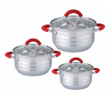 Набор из 3 кастрюлей Agness 937-230