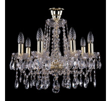 Подвесная люстра Bohemia Ivele Crystal 1413 1413/8/165/G/Tube
