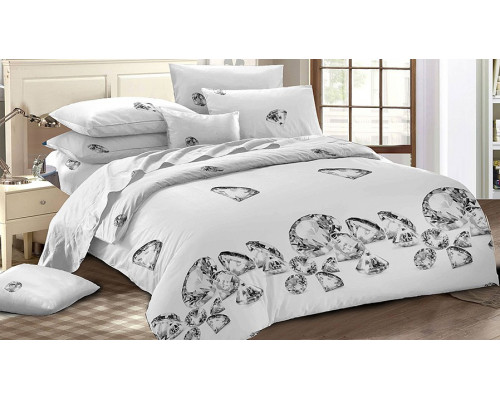 Постельное белье двуспальное Мако-сатин Adamant