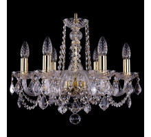 Подвесная люстра Bohemia Ivele Crystal 1402 1402/6/160/G/Leafs