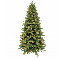 Ель новогодняя [1.85 м] Королевская с лампами стройная зеленая 72060