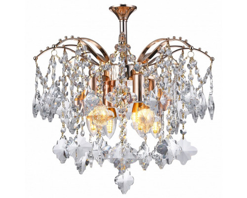 Подвесная люстра Natali Kovaltseva Morgana MORGANA 81426/4C GOLD