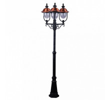 Фонарный столб Arte Lamp Barcelona A1486PA-3BK