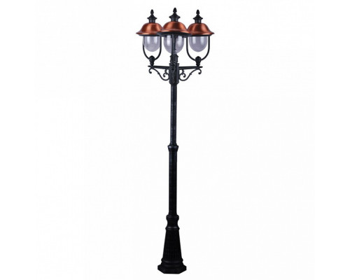 Фонарный столб Arte Lamp Barcelona A1486PA-3BK