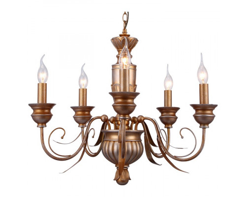 Подвесная люстра Arte Lamp Doratura A9075LM-5GA