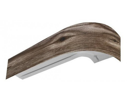 Карниз (260 см) Классика Палисандр