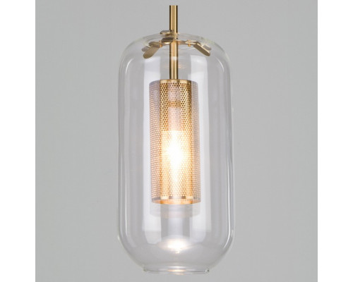 Подвесной светильник Eurosvet Hugo 50201/1 бронза