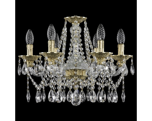 Подвесная люстра Bohemia Ivele Crystal 1613 16113/6/165 G