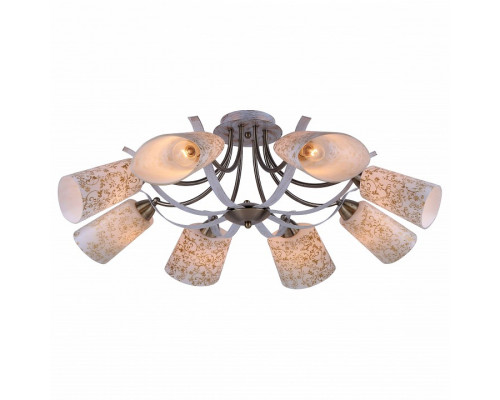 Потолочная люстра Arte Lamp Leticia A6212PL-8WG