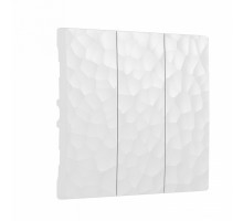 Клавиша для выключателя трехклавишного Werkel Hammer W1239001 (белый)