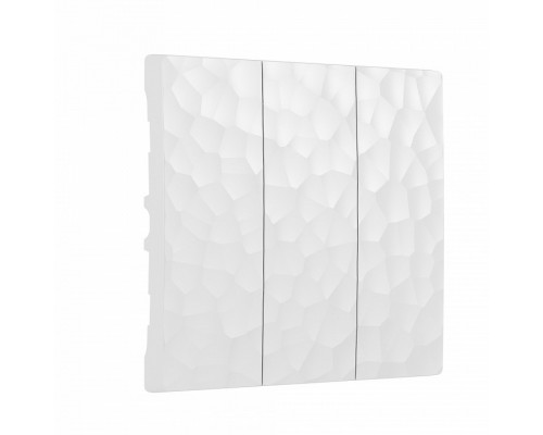 Клавиша для выключателя трехклавишного Werkel Hammer W1239001 (белый)