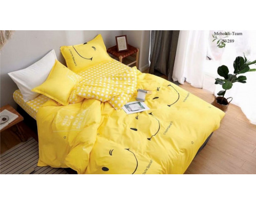 Постельное белье полутораспальное Смайлик