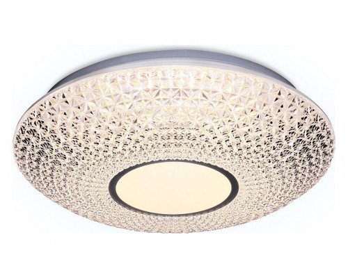 Накладной светильник Ambrella Orbital Crystal F101 CL 48W D400