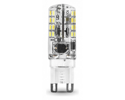 Лампа светодиодная Gauss 1077 G9 3Вт 2700K 107709103