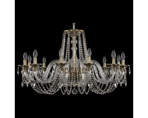 Подвесная люстра Bohemia Ivele Crystal 1602 16102/12/360 GB