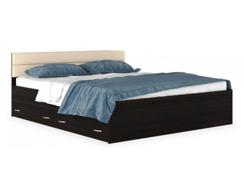 Кровать двуспальная Виктория-МБ 2000x1800