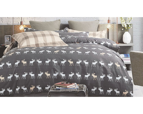 Постельное белье полутораспальное Moose