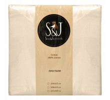 Простыня евростандарт S&J S