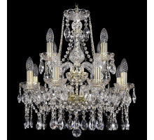 Подвесная люстра Bohemia Ivele Crystal 1413 1413/8+4/165/2d/G