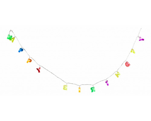 Гирлянда Нить Globo Happy Birthday 29972