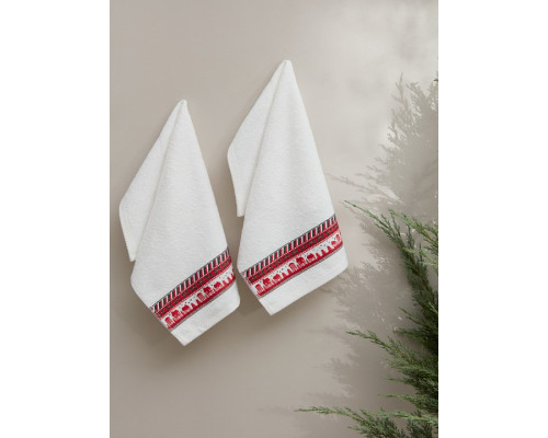 Набор из NONE полотенец для кухни (30x50 см) Christmas